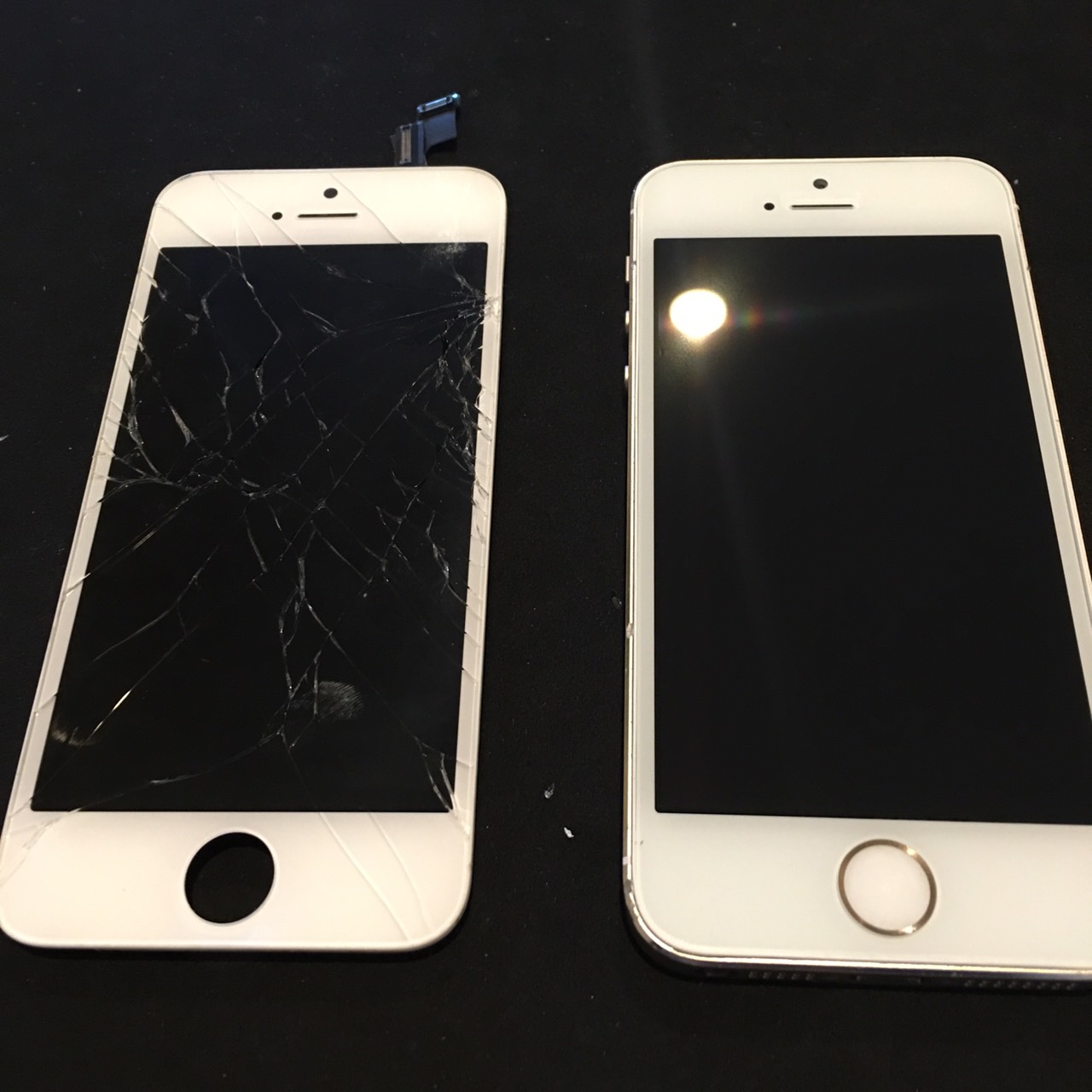 2.2 | iphone5Swhite | パネル交換修理