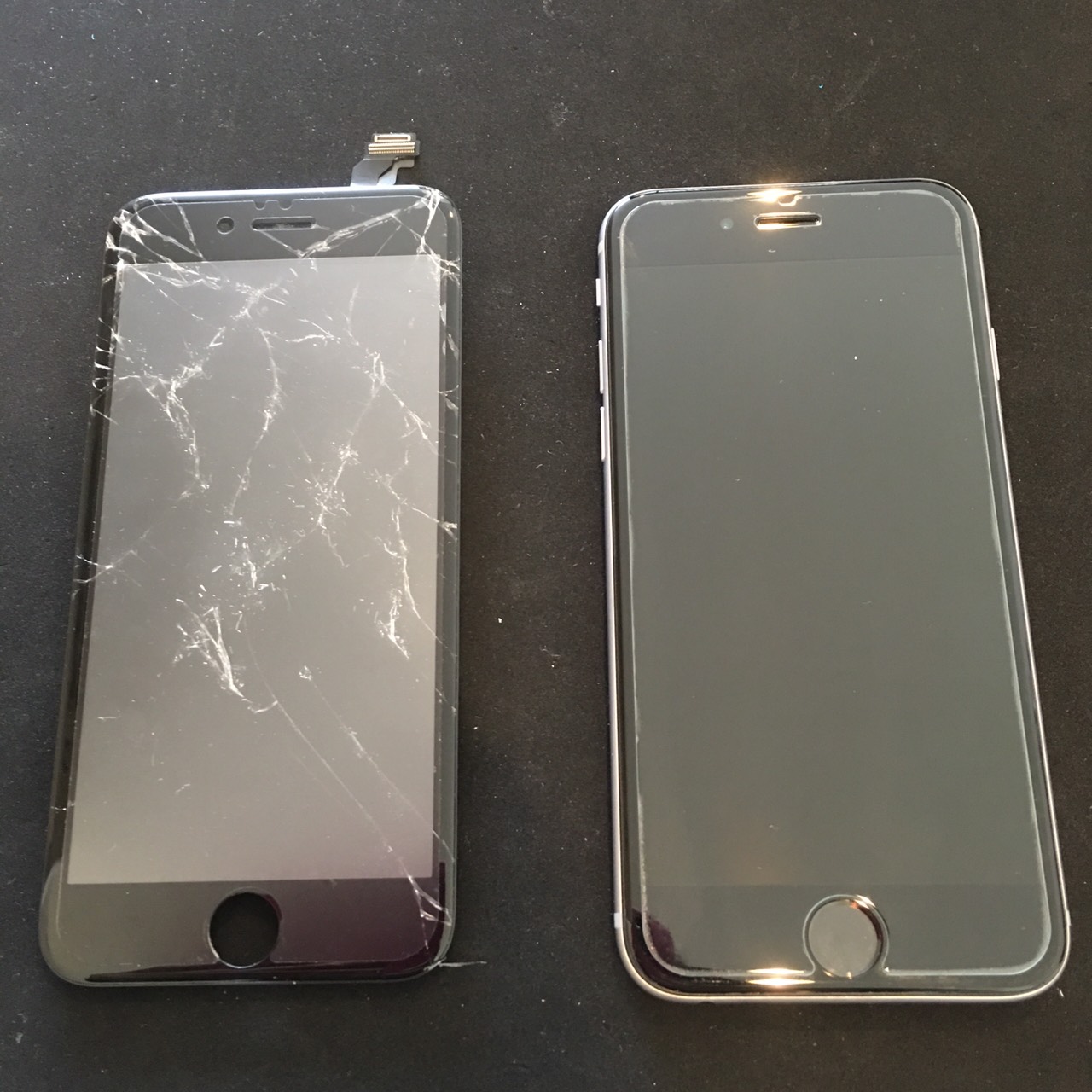 3.8 | iphone6black | パネル交換修理2