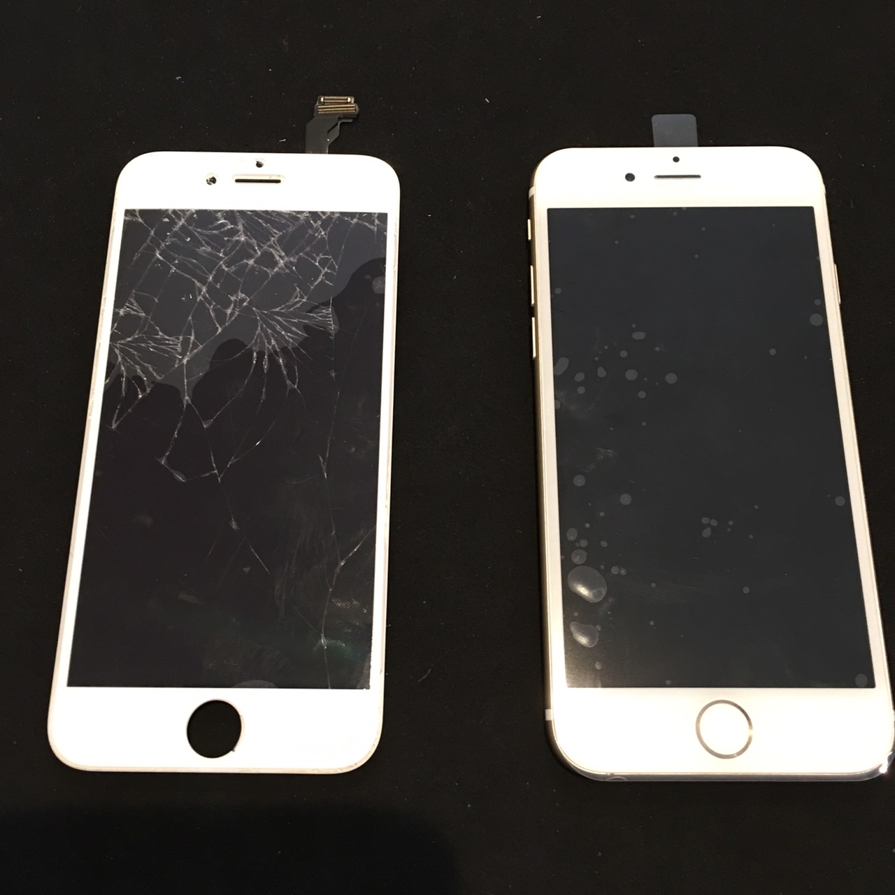 3.8 | iphone6white | ガラス割れ修理