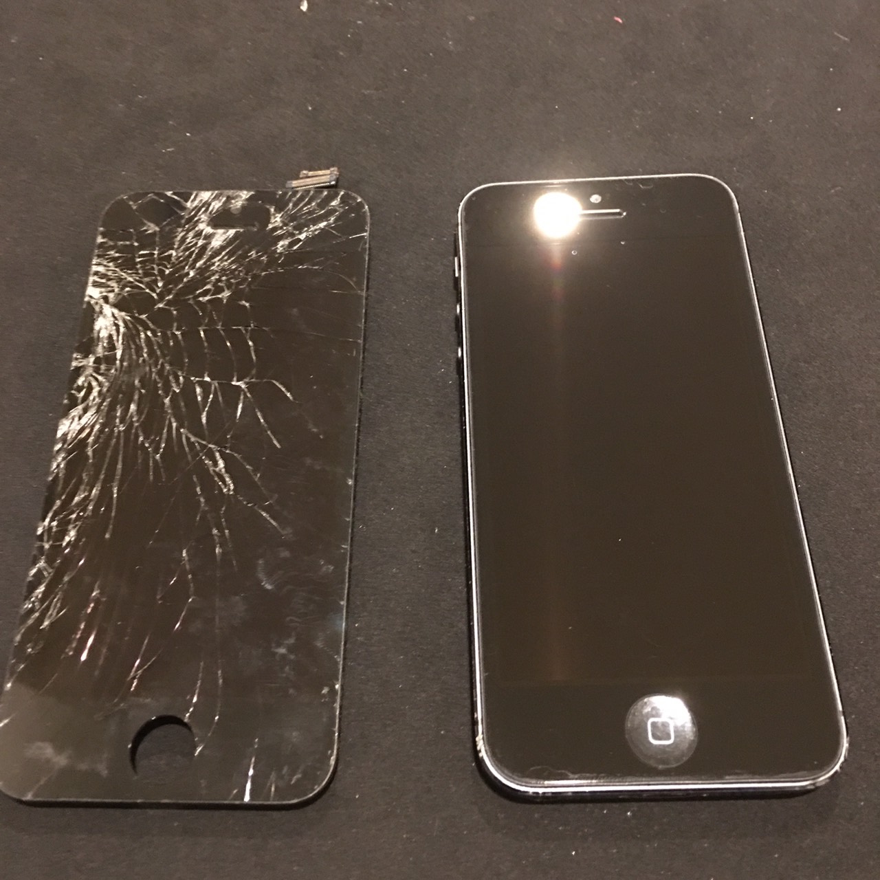 4.27 | iphone5black | 液晶パネル交換修理