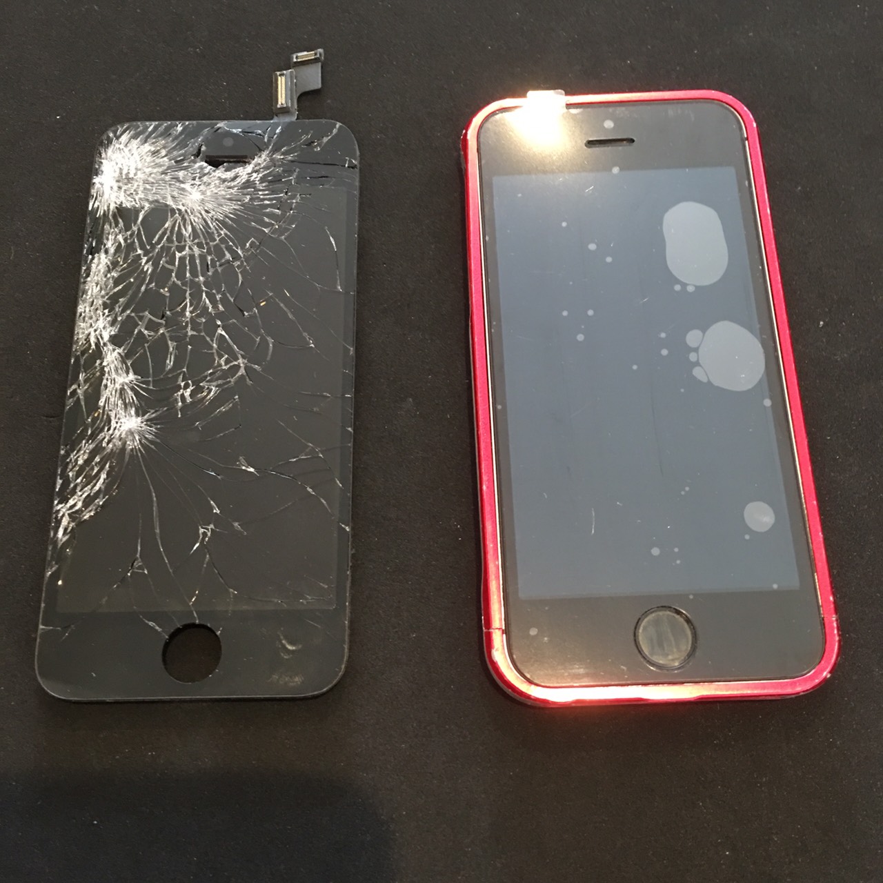 5.3 | iphone5Sblack | パネル交換修理